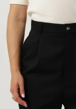 zwarte vanilia chino wool relaxed chino