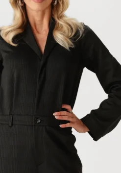 zwarte vanilia jumpsuit tricot pattern jumpsuit