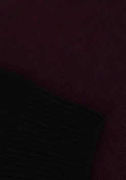 zwarte vanilia trui colourblocking sweater