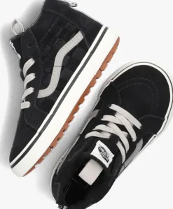 zwarte vans hoge sneakers td sk8-hi zip mte-1