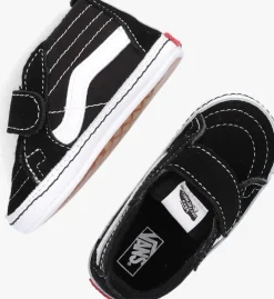 zwarte vans sneakers in sk8-hi crib