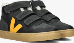 zwarte veja hoge sneakers small v-10 mid