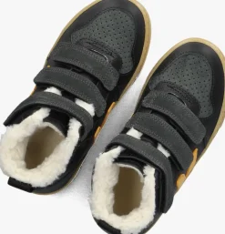 zwarte veja hoge sneakers small v-10 mid