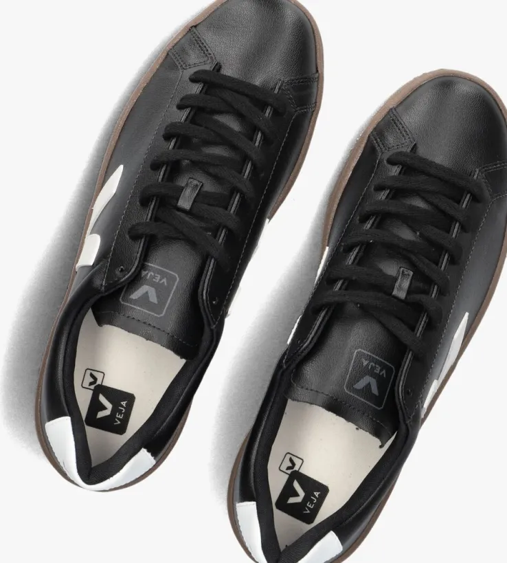 zwarte veja lage sneakers urca