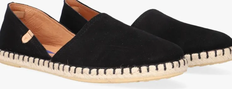 zwarte verbenas espadrilles carmen