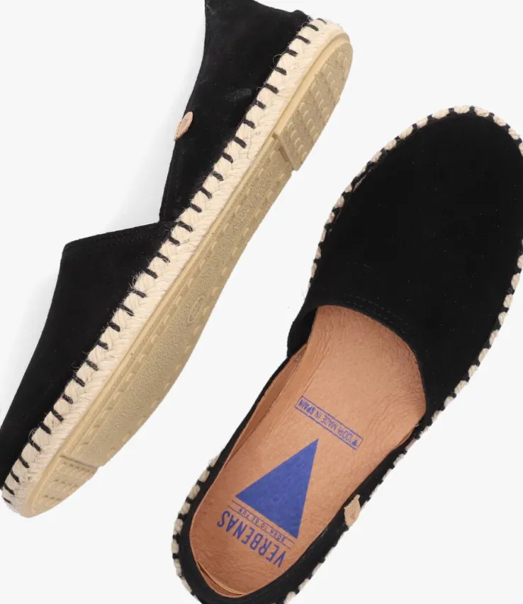 zwarte verbenas espadrilles carmen