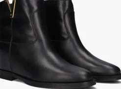 zwarte via roma 15 enkellaarsjes santa monica 2576