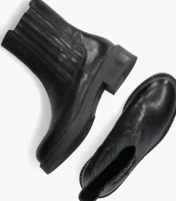 zwarte via vai chelsea boots bellamy stitch