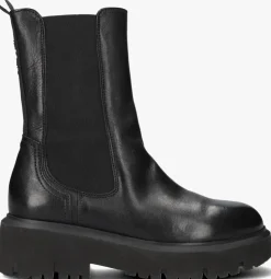zwarte via vai chelsea boots ziva rush