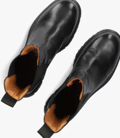 zwarte via vai chelsea boots ziva rush