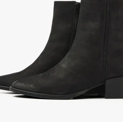 zwarte via vai enkellaarsjes rose baker