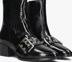 zwarte via vai enkellaarsjes rose camden