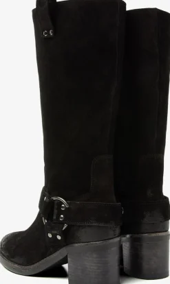 zwarte via vai hoge laarzen flo benson