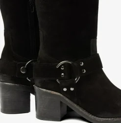 zwarte via vai hoge laarzen flo benson