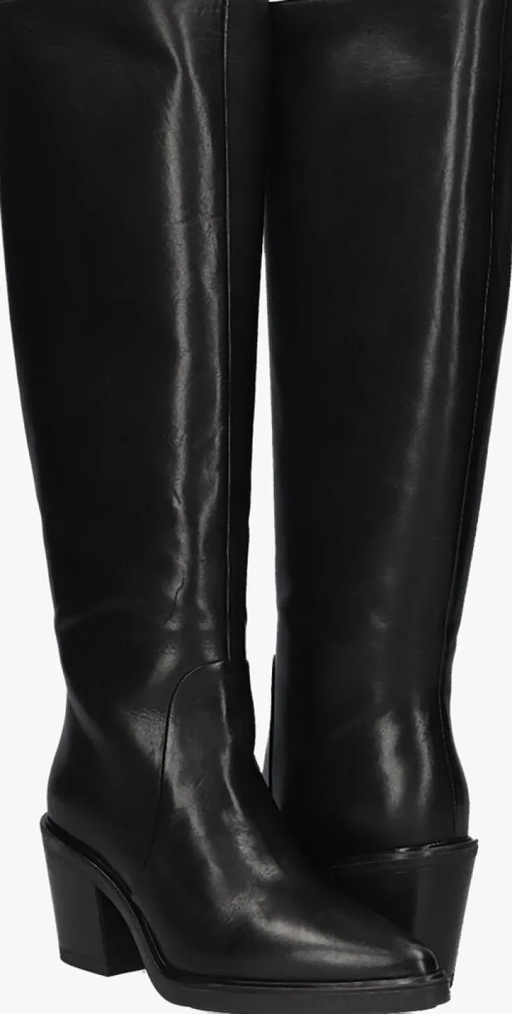 zwarte via vai hoge laarzen kailee fox