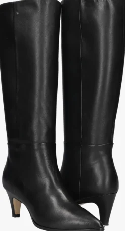 zwarte via vai hoge laarzen lina perri