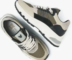 zwarte via vai lage sneakers liz dae