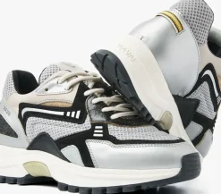 zwarte via vai lage sneakers danae noah