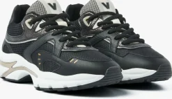 zwarte via vai lage sneakers vesper kelsey