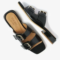 zwarte via vai sandalen gigi lena