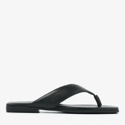 zwarte via vai slippers kiki berry