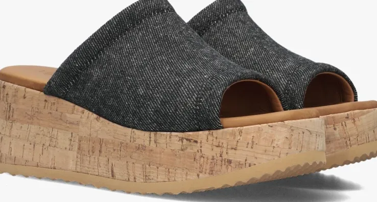 zwarte via vai slippers sissel ryde