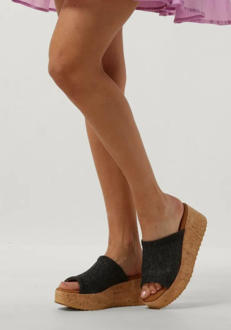 zwarte via vai slippers sissel ryde