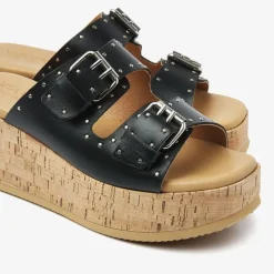 zwarte via vai slippers sissel mira