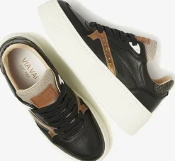 zwarte via vai sneakers isa brooklyn