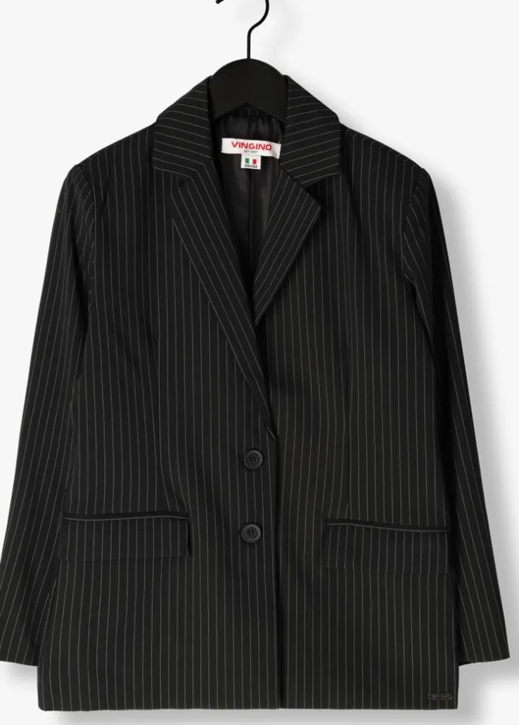 zwarte vingino blazer tristy