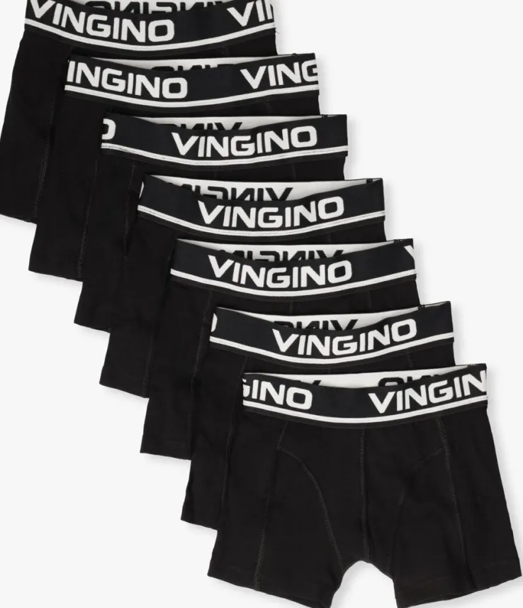 zwarte vingino boxershort boys boxer 7 pack