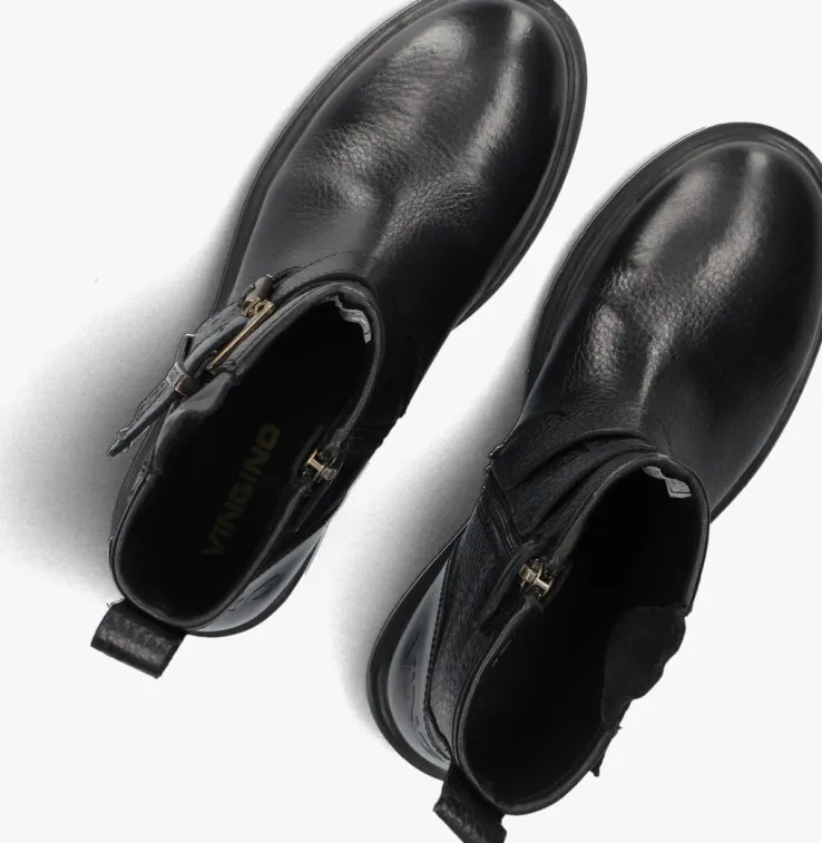 zwarte vingino enkelboots zetta