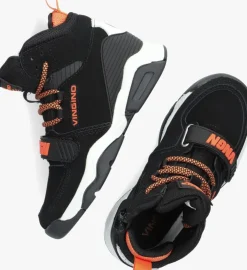 zwarte vingino hoge sneakers raoul mid