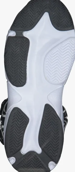 zwarte vingino platte sandalen veras