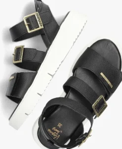 zwarte vingino sandalen ana