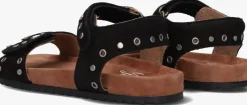 zwarte vingino sandalen daizy