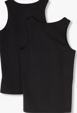 zwarte vingino singlets boys tank 2 pack