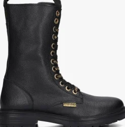 zwarte vingino veterboots julia xhi