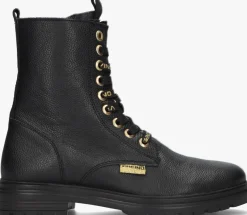 zwarte vingino veterboots julia