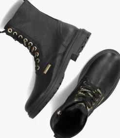 zwarte vingino veterboots julia