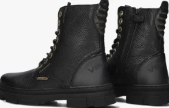 zwarte vingino veterboots jennifer