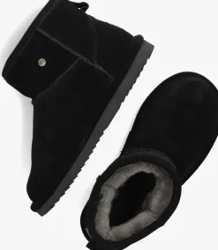 zwarte warmbat vachtlaarzen wallaby