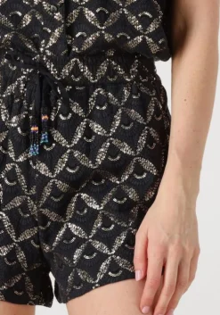 zwarte wild korte broek celine