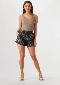 zwarte wild korte broek celine