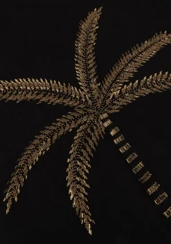 zwarte wild maxi jurk annie