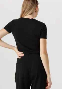 zwarte wolford top aurora pure top short sleeveless