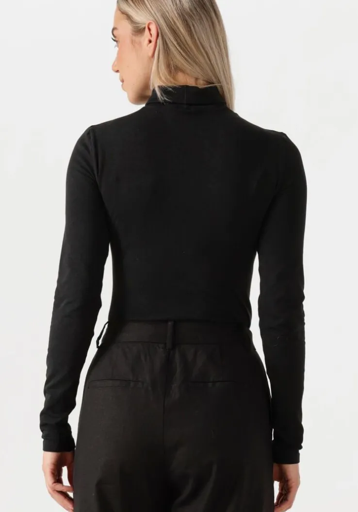 zwarte wolford top colorado string body