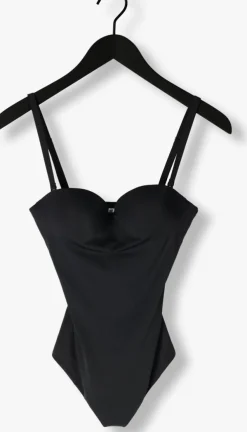 zwarte wolford top mat de luxe forming string body