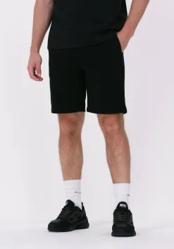 zwarte woodbird korte broek steffen twill short