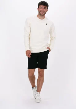 zwarte woodbird korte broek steffen twill short
